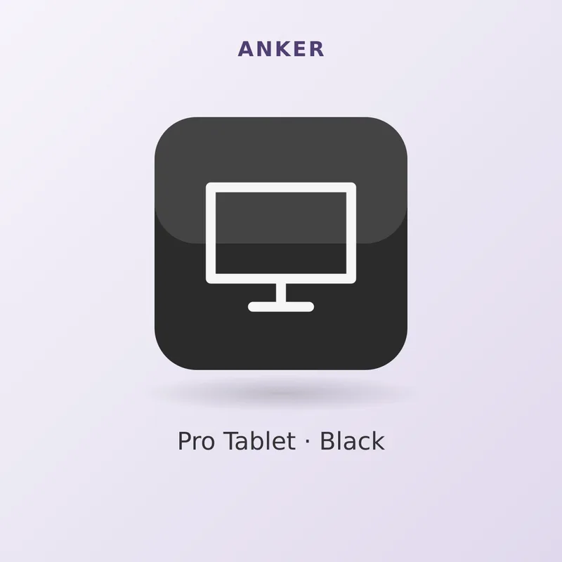 Anker 12.9" Pro Tablet #827, Black