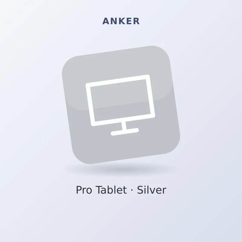 Anker 12.9" Pro Tablet, Silver