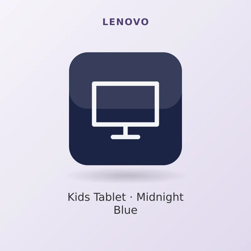 Lenovo 10.9" Kids Tablet, Midnight Blue