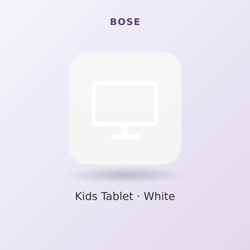 Bose 11" Kids Tablet, White