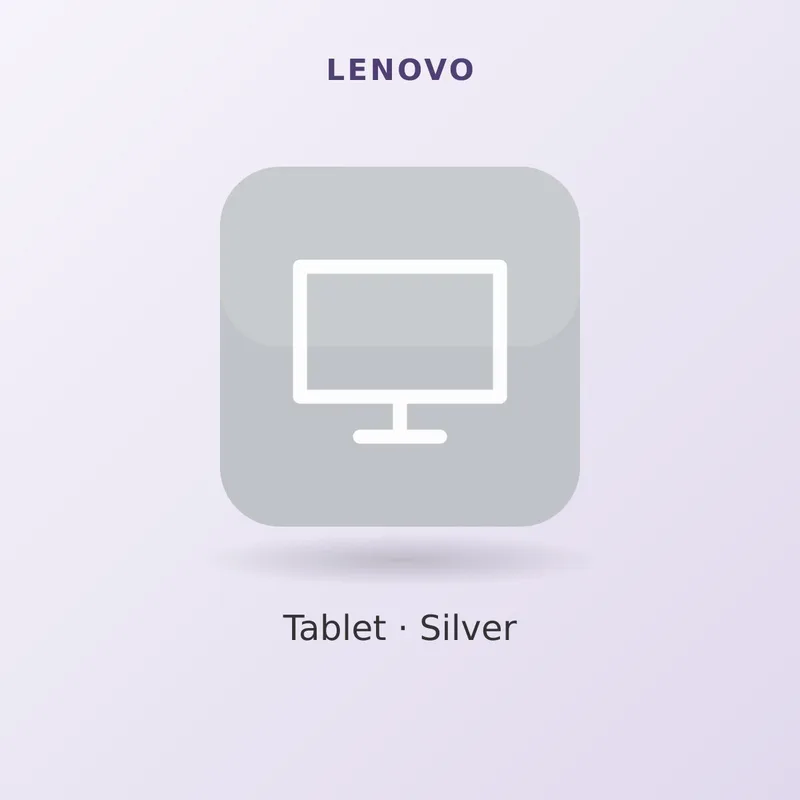 Lenovo 11" Tablet, Silver