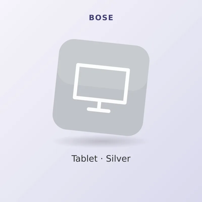 Bose 8" Tablet, Silver