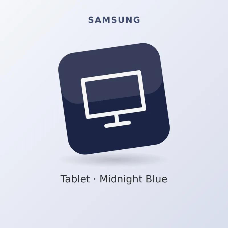 Samsung 12.9" Tablet, Midnight Blue
