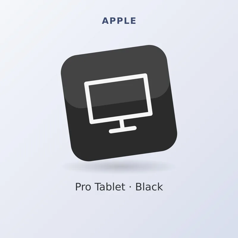 Apple 10.9" Pro Tablet, Black