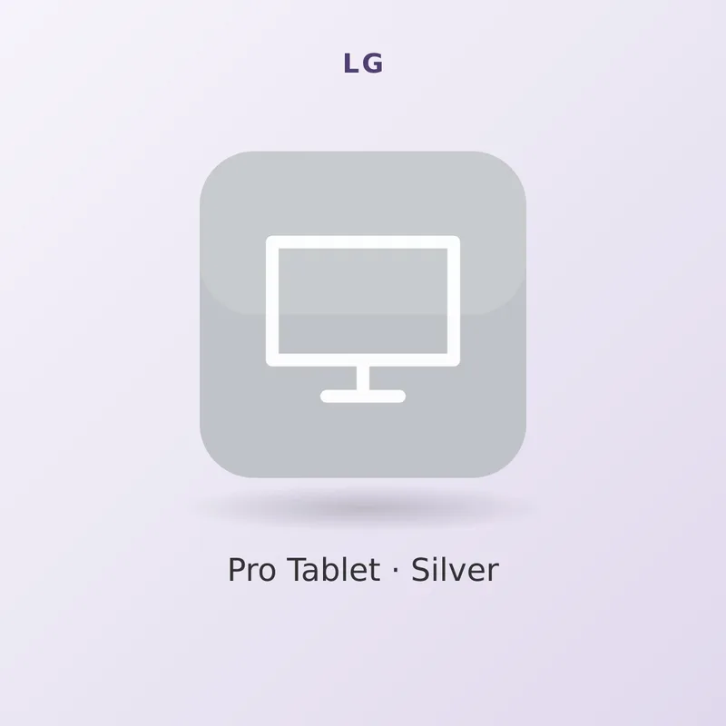 LG 11" Pro Tablet, Silver