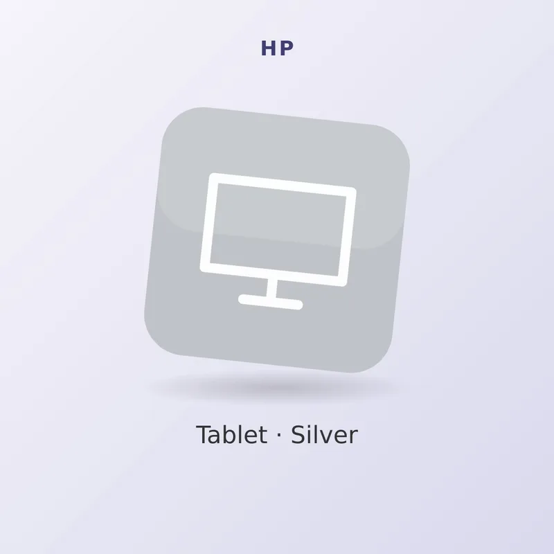 HP 8" Tablet, Silver