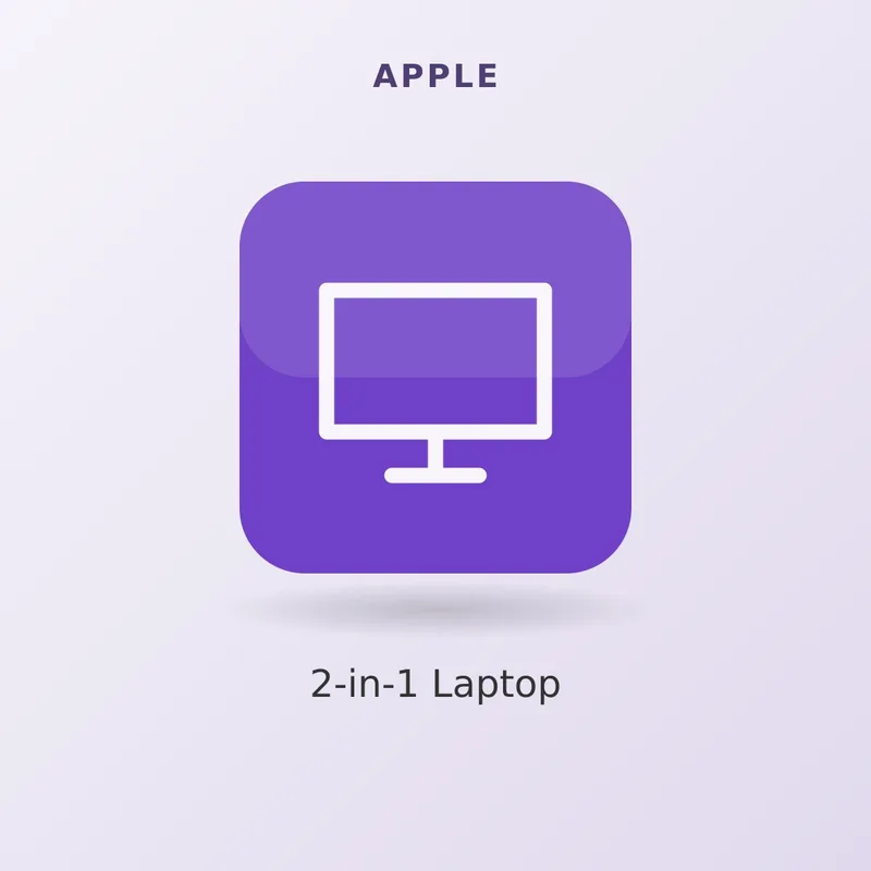 Apple 13.3" 2-in-1 Laptop